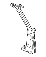 XR3Z7602500BA - Body: Hinge Pillar for Ford: Mustang Image