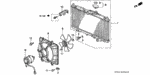 19015P0A003 - Electrical/Exhaust/Heater/Fuel: SHROUD (DENSO) for Honda Image