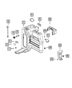 68284270AA - Interior Trim: Alarm System Reflector Cone for Jeep: Wrangler Image