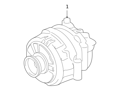 Alternator for 2006 Ford F-350 Super Duty #0