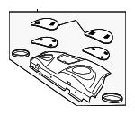 92118619 - Body: Pkg Tray Trim for GM Image