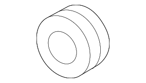 96435663500 - Suspension: ABS Pump And Motor Assembly Insulator for Porsche Image