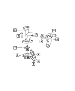 4621653 - Cooling: Heater Return Nipple for Mopar Image