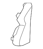 77210S6A003ZC - Body: Side Cover for Honda: Civic Image