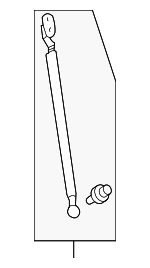 5802A024 - Body: Lift Cylinder for Mitsubishi Image