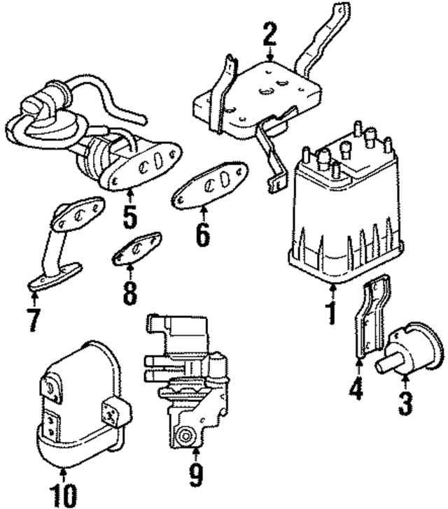 MR258310 - Emission System: Vapor Canister for Mopar Image