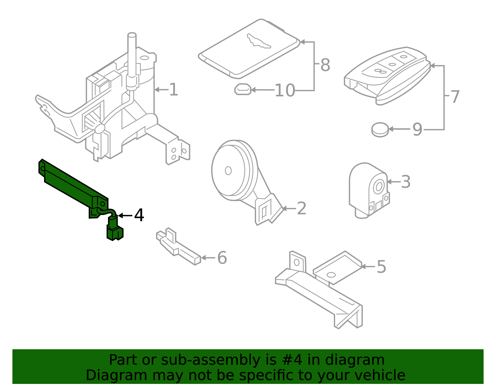 95420-A5200 - Antenna - 2011-2020 Hyundai | World OEM Parts Hyundai
