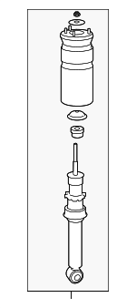 RNB501580 - : Air Spring for Land-Rover Image