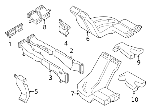 Ducts for 2023 Land Rover Discovery #2