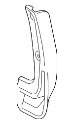 766220E010 - : Mud Guard for Toyota: Highlander Image