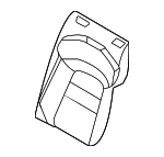 9J1885805ABOY2 - : Seat Back Cover for Porsche: Taycan Image