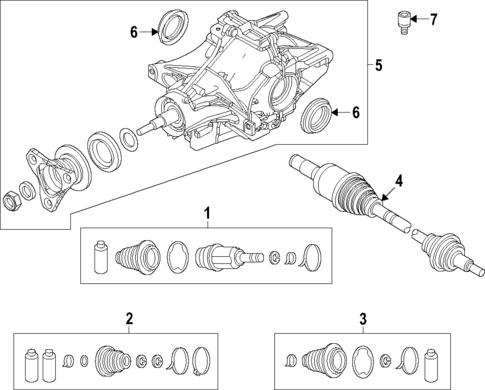 Axle Shafts & Joints for 2025 Mazda CX-90 #0