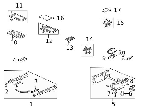 Tracks & Components for 1999 Honda Odyssey #0