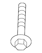 LR097372 - Suspension: Ft Lower Control Arm Mount Bolt for Land-Rover Image