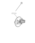 68505968AA - Labels: Fuel Door Label for Mopar Image image