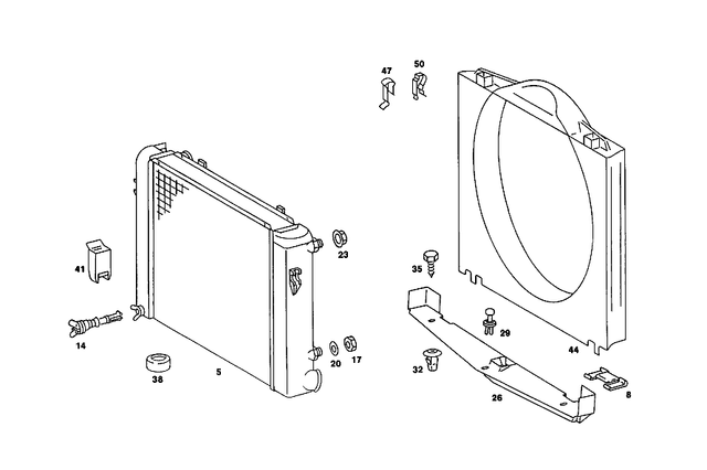1075040212 - : Rubber Bushing for Mercedes-Benz: 560SL Image