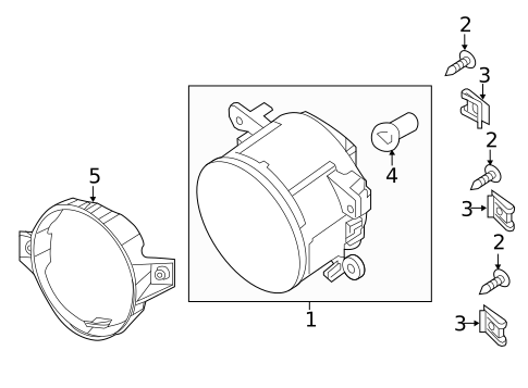 Bulbs - Chassis for 2010 Nissan Sentra #3