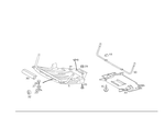 1245203542 - Chassis Sheet Metal: Protective Metal Sheet for Mercedes-Benz: 500E Image