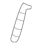 6E5Z54611D79A - Electrical: Ft Seat Air Bag Bracket for Ford: Fusion | Lincoln: MKZ, Zephyr | Mercury: Milan Image