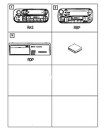 56038931AB - Instrument Panel and Radios and Consoles: Am/fm Cassette Radio for Mopar Image