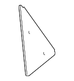 TD1150M30E - : Filler Trim - Passenger Side (RH) for Mazda: CX-9 Image