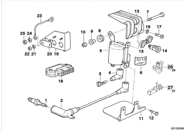 61131459516 - : Cable Socket Round Female for BMW-Motorrad Image