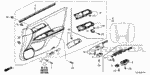 83550T2FA63TEZC - : Lining Assembly, L Front Door *YR449L/YR550L* for Honda Image