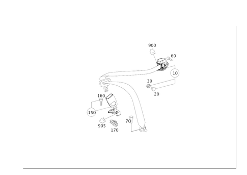 Rear Seat Safety Belt for 2016 Mercedes-Benz CLS400 #0