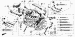 32111RLVA00 - Engine: SUB-HARNESS, FR. INJECTOR for Honda Image