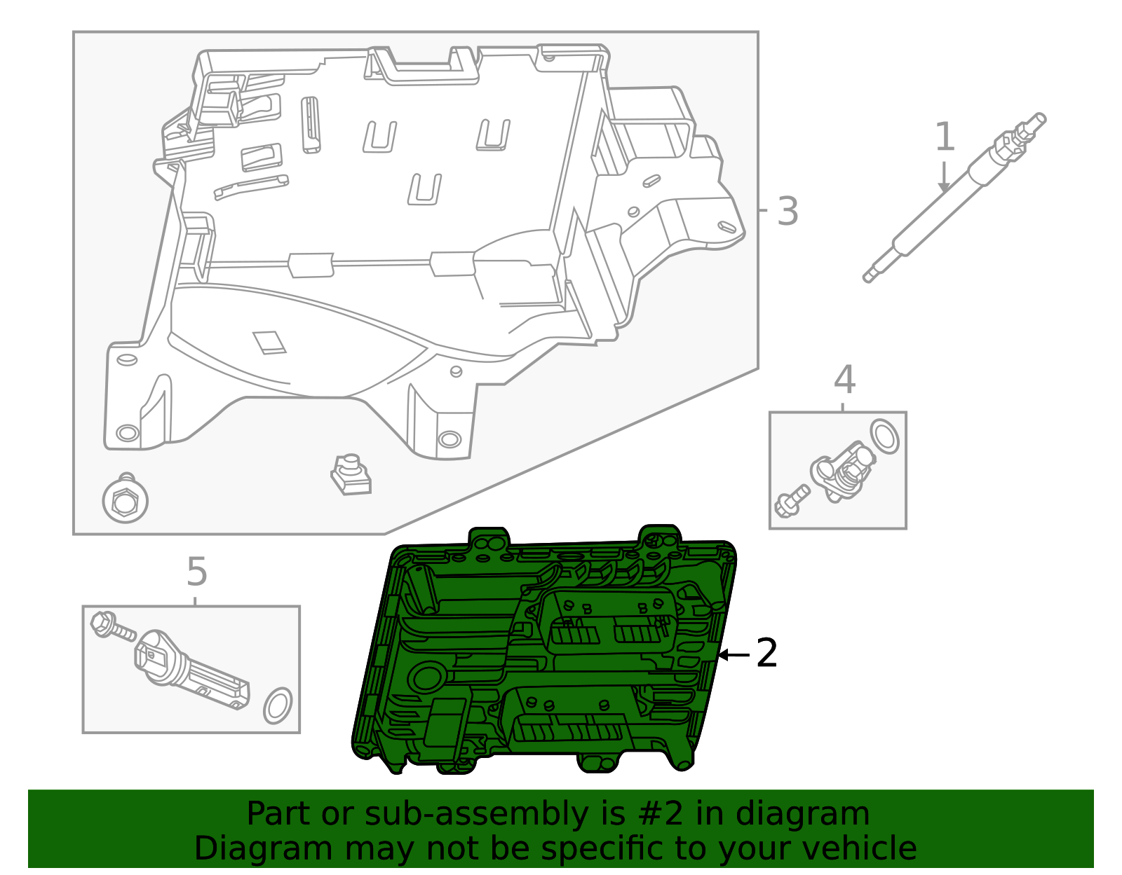 12723949 - 2021-2024 GM - Engine Control Module | Partners Chevy