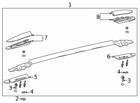 Luggage Carrier for 2024 Toyota Sienna #0