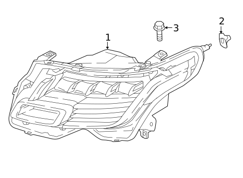 Headlamp Components for 2022 Land Rover Range Rover Sport #1