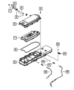 68005158AA - 6.7L Turbo Diesel; Engine: Male Fitting for Mopar Image