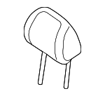 88700D92102AH - Body: Headrest for Kia: Sportage Image