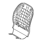88370D9000WK - Body: Seat Back Panel for Kia: Sportage Image
