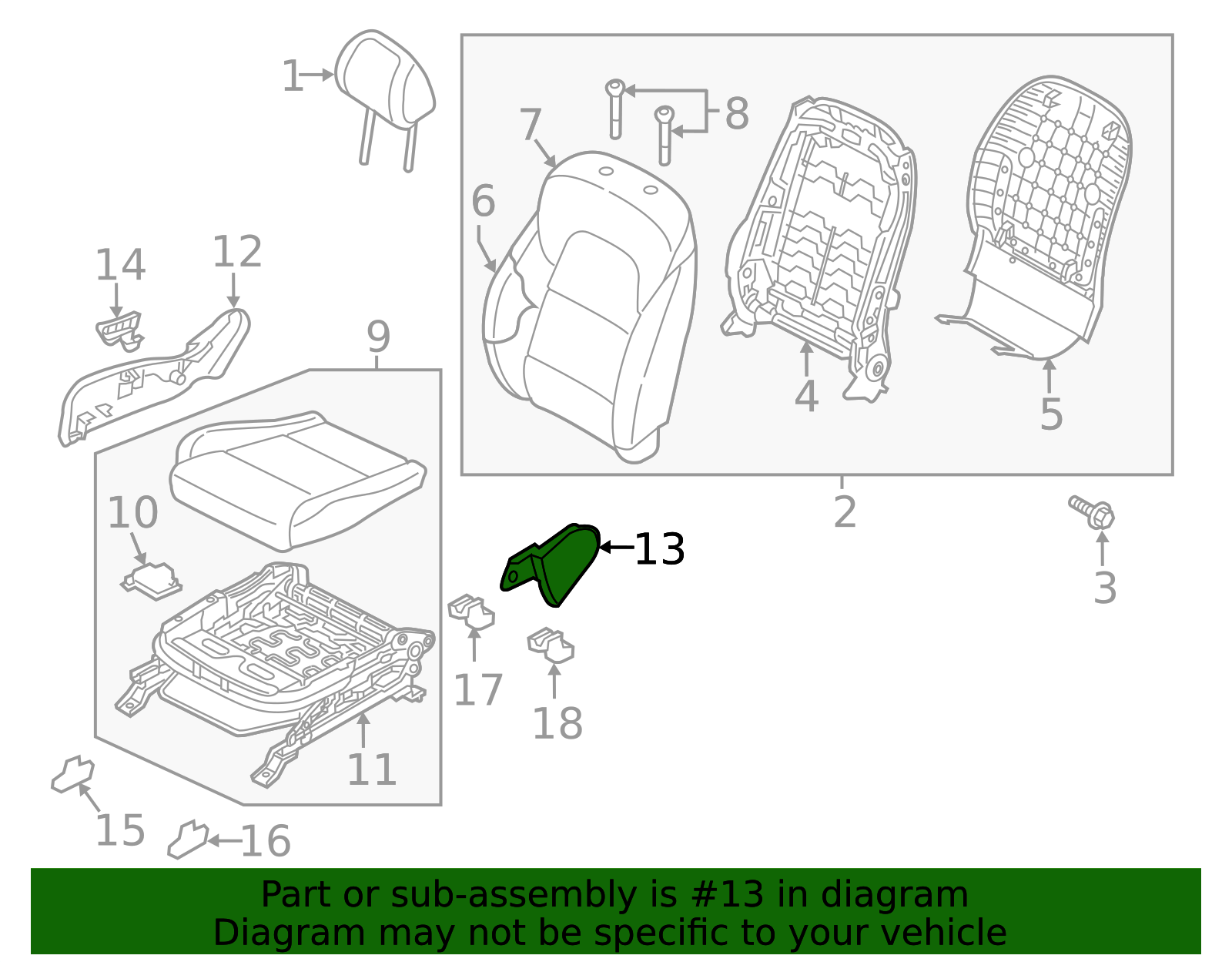 88275-D7000BGJ - Cushion Shield 2017-2019 Kia Sportage | Kia.Parts Store