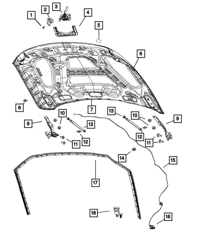 « 68247787AA – Body Sheet Metal Except Doors : Anti-grincement Ruban pour Mopar Image »