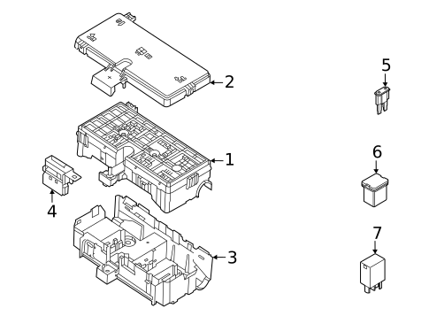 Flasher Units, Fuses, & Circuit Breakers for 2023 Ford Bronco #0