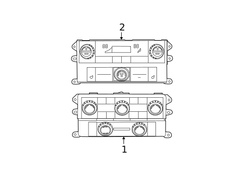 Controls for 2013 Dodge Grand Caravan #0