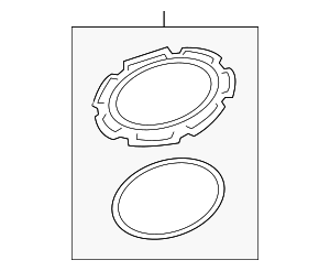17046-T20-A00 - 2022-2025 Honda Civic - Lock Retainer | Honda Car Parts