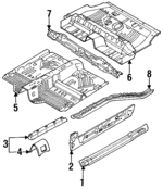 B46770270C - Body: Outer Rocker for Mazda Image
