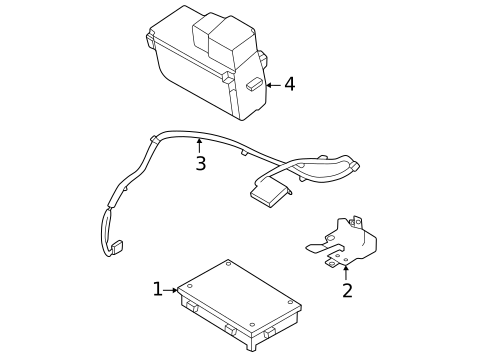 Communication System Components for 2022 Nissan Sentra #0