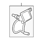 13628589845 - Emission System: Lower Nox Sensor for BMW: 335d, X3 Image