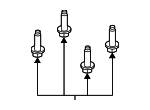 6104422AA - Engine: Trans Mount Bolt for Mopar Image