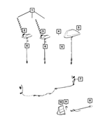 5064793AB - Electrical: Base Cable And Bracket Antenna for Mopar Image image