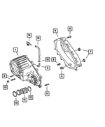 5103261AB - Transfer Case Model 144 [DH7]: Transfer Front Case for Mopar Image