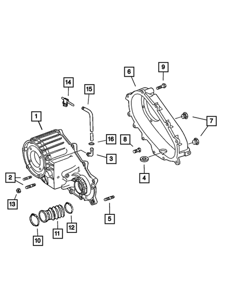 Case and Related Parts for 2004 Dodge Durango #0