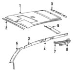 6840882 - : Headliner for Volvo Image