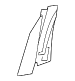 4G0881071 - : Ft Seat Air Bag Inner Cover for Audi: A7 Quattro, RS7, S7 Image