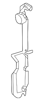 2205051288 - Cooling System: Side Cover for Mercedes-Benz Image